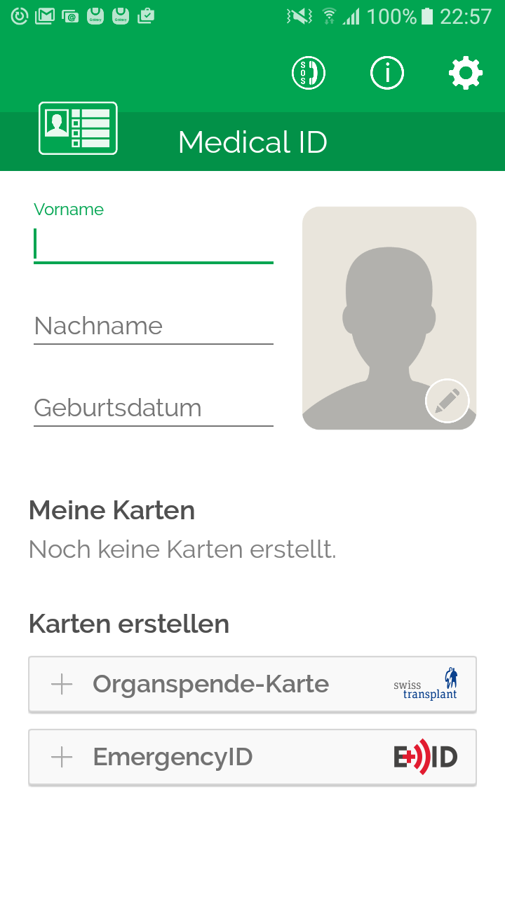 Medical ID App