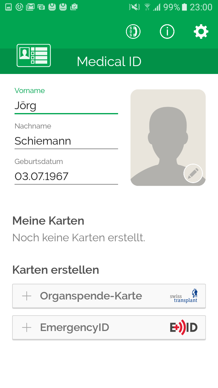 Medical ID App