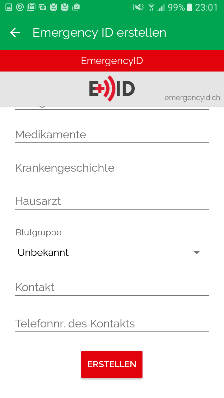 Medical ID App Medical ID App