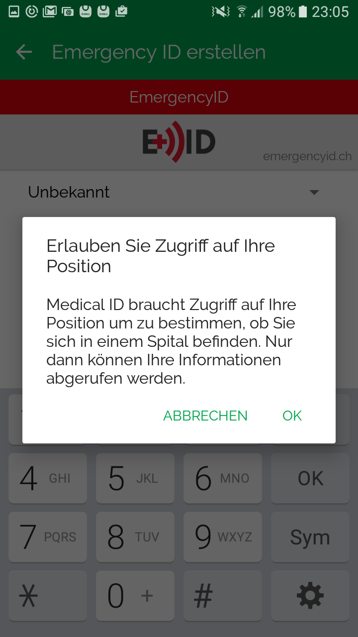 Medical ID App Medical ID App