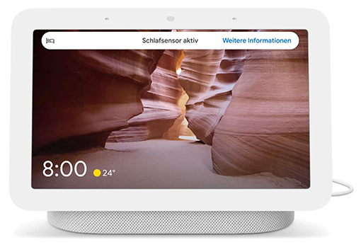 Schlaftracking mit Google Nest Hub