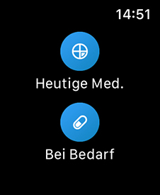 Watch-App für die Medikamenten-Einnahme
