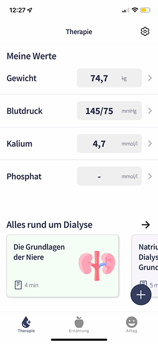 Dialyse-App Bild 1