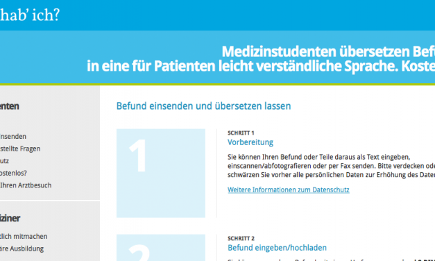 Kostenlose Übersetzung von Befunden – washabich.de