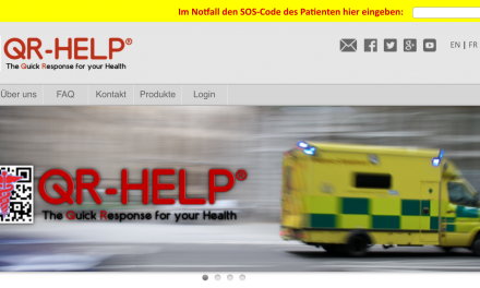 QR-Code für Notfallinformationen in 8 Sprachen
