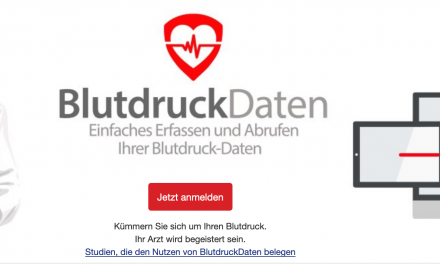 BlutdruckDaten – Teil 1: die App