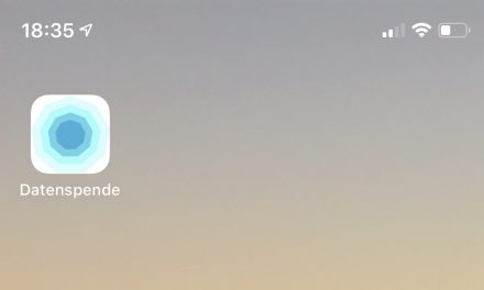 „Corona-Datenspende“ App